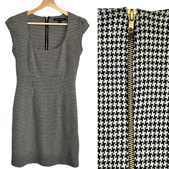 French Connection Dresses & Skirts - SOLD French Connection Houndstooth Dress